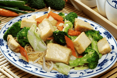 63. Chow Mein with Vegetable & Tofu